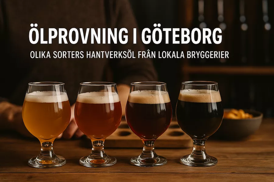 Göteborgs ölkultur och ölprovningar – en stad för IPA, lager och stout